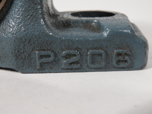 Nachi UCP206-18 Pillow Block Bearing 2-Bolt 1-1/8" Bore NO GREASE FITTING NOP