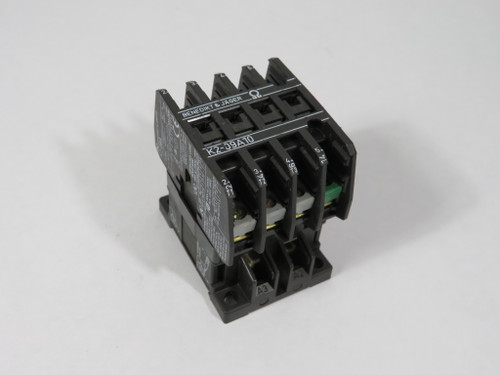 Benedikt & Jager K2-09A10-24 Contactor 24V 50/60Hz 25A 3-Pole 1 Make Aux USED