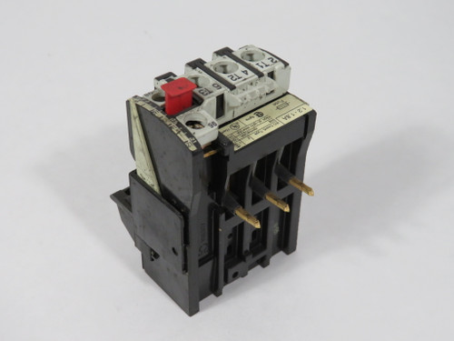 Benedikt & Jager U12/16A-1.8 Thermal Overload Relay 1.2-1.8A 690V USED