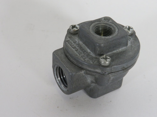 Auto-Ponents EV-125 PNEU-TROL Exhaust Valve 20-125 psi 1/8" USED