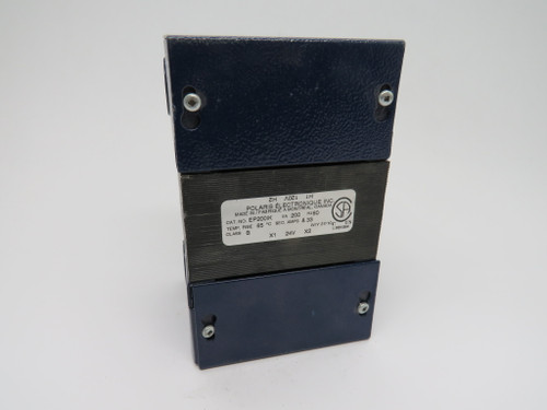 Polaris Electronique EP200IK Transformer 200VA Pri 120V Sec 24V 60HZ NOP