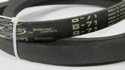 Continental Contitech B71 Power Span V-Belt 71"L 0.656"W 0.41"H NOP