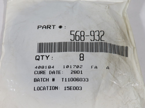 Hercules 568-932 O-Ring 2.337x0.118" 8-Pack NWB
