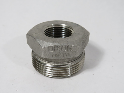 Dixon Boss RGB8 Ground Joint Female Spud 3/4" NPT 316 SS SHELF WEAR NOP