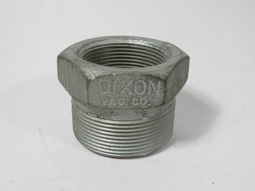 Dixon Boss GB23 Ground Joint Female Spud 1-1/2" NPT Plated Iron SHELF WEAR NOP