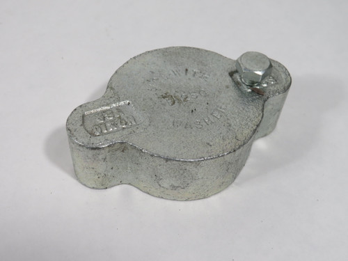 Dixon Boss B12SC Wing Nut Cap 3/4" and 1" Plated Iron NO CHAIN NOP