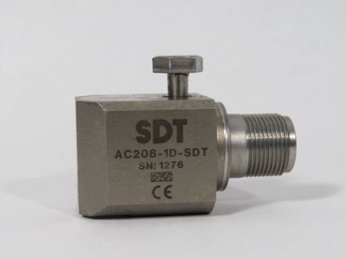 SDT AC208-1D-SDT High Temperature IEPE Accelerometer 100 mV/g 2-Pin USED