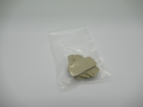 IMO EPS4 446 330i Terminal Block End Plate For SC4 Beige LOT OF 5 NOP