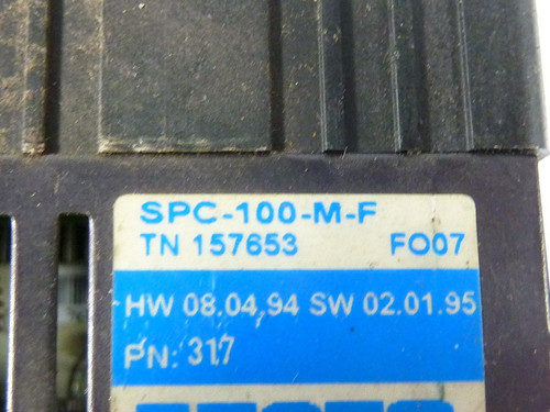Festo SPC-100-M-F Linear Controller USED