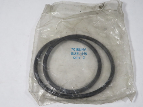 Generic 446 70 Buna O-Ring 9"OD 8-1/2"ID 1/4"W OPEN BAG NWB