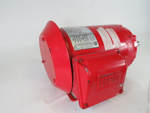 WEG 1HP 0.75kW 1150RPM 230/460V 143/5JM ODP 3Ph 3.30/1.65A 60Hz USED