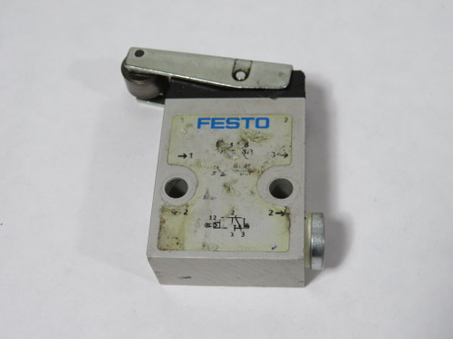 Festo 2272 RS-3-1/8 Roller Lever Valve G1/8 3.5-8 bar COSMETIC DAMAGE USED