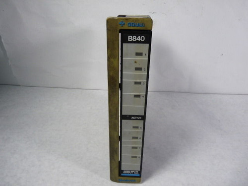 Gould B840 AS-B840-008 Reed Relay Output Module 8-Point USED