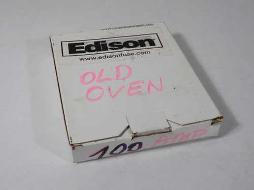 Edison ECNR100 Time-Delay Fuse 100A 250VAC 125VDC Lot of 4 NEW