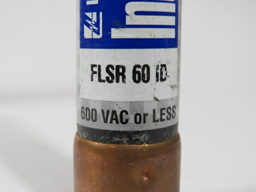 Littelfuse FLSR-60-ID Dual-Element Time-Delay Fuse 60A 600V Lot of 10 USED