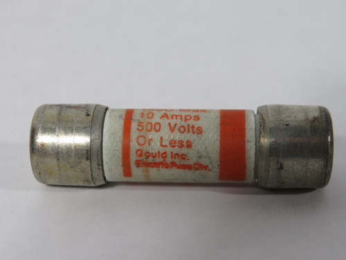 Gould Shawmut A50P10 Type 1 High-Speed Fuse 10A 500V USED