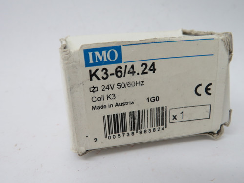 IMO K3-6/4.24 Contactor Coil 24V 50/60Hz DAMAGED BOX NEW