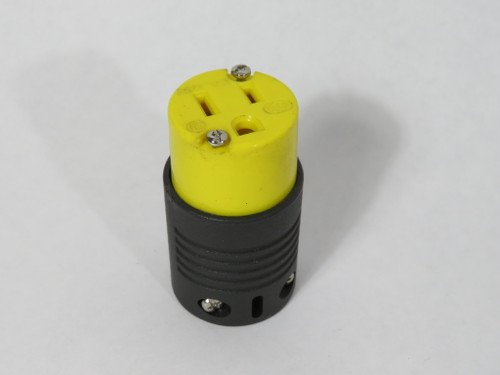 Pass & Seymour 5269-XCN Straight-Blade Connector 15A 125V 3W 2P NEMA 5-15R USED