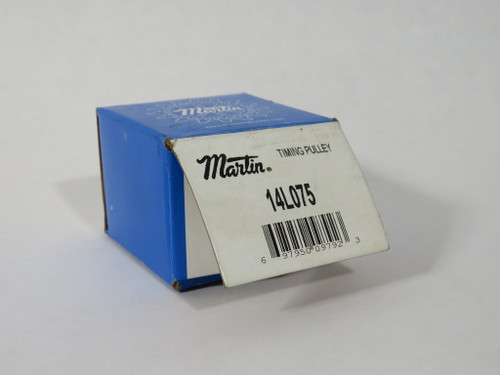 Martin 14L075 Timing Belt Pulley Rough Bore 14T 1.641" OD 3/4" Belt BOX DMG NEW