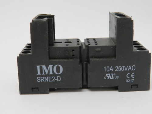 IMO SRNE2-D Relay Socket 10A 250VAC USED