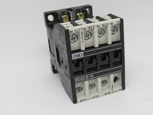 IMO MC22-S-10-400 Contactor 380-415V 50Hz 415-440V 60Hz 1NO 22A 400VAC USED