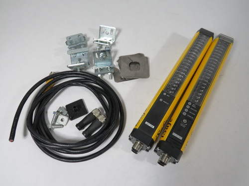 IMO ISA4/A1015-PPS Light Curtain iSafe Type IV 14mm Res x 150mm CH PNP Slave NEW