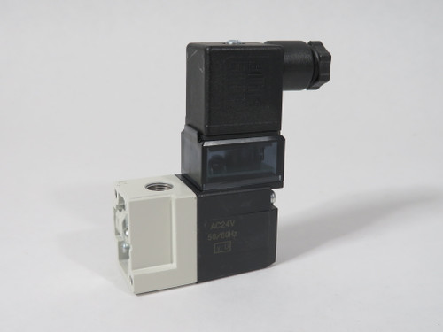 SMC VT307-BDZ1-01 3-Port Solenoid Poppet Valve 24VAC 50/60Hz SHELF WEAR NOP