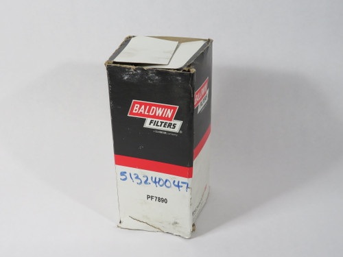 Baldwin Filters PF7890 Fuel Filter 5 Micron 4-5/16" OD 8-29/32" L NO GASKETS NEW