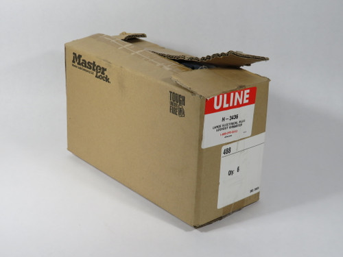 Master Lock 488 Large Electrical Plug Lockout for 3x6" Plug Lot of 5 NEW