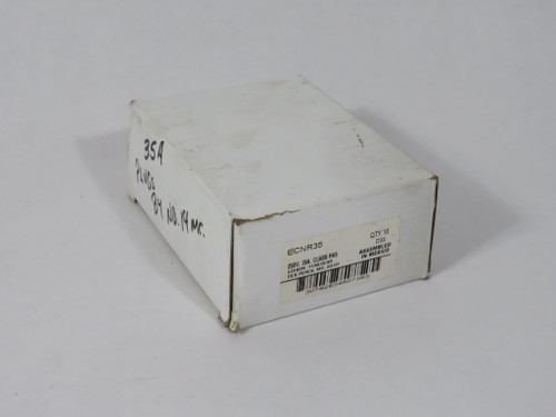 Edison ECNR35 Time-Delay Fuse 35A 250VAC 125VDC 10-Pack BOX DAMAGE NEW