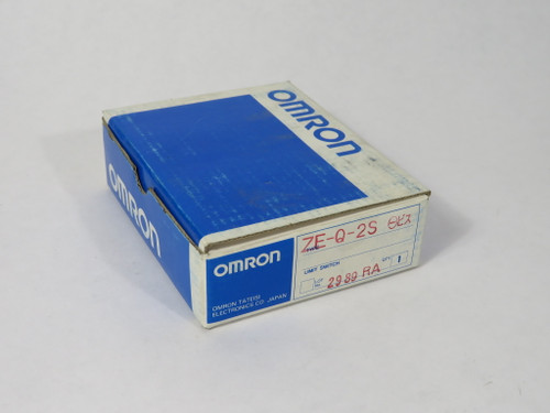 Omron ZE-Q-2S Limit Switch 15A 125/250/480V 1/2A 125VDC 1/4A 250VDC 1/8HP NEW