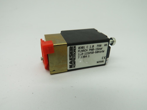 Kaeser 7.1384.1 Solenoid Valve Replacement 110-115V 50-60HZ 4W NWB