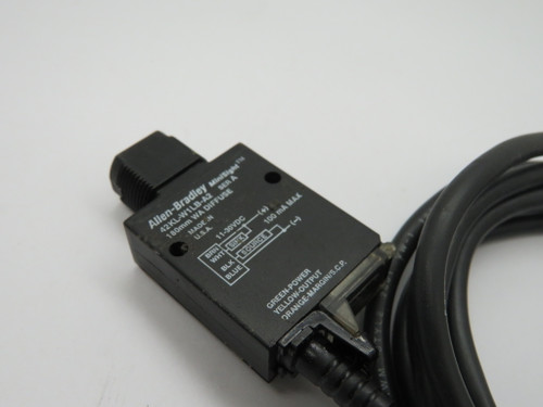 Allen-Bradley 42KL-W1LB-A2 MiniSight Photoelectric Sensor Ser A 11-30VDC USED