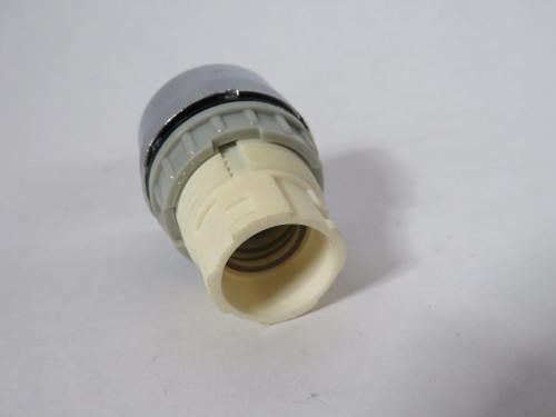 Generic 22.5mm White Plastic Flush Momentary Push Button Operator NOP