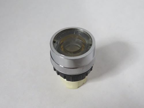 Generic 22.5mm Clear Plastic Illuminated Flush Momentary Push Operator NOP