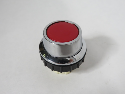 Generic Red Flush Momentary Push Button w/Wide Base NOP