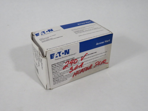 Eaton Arrow Hart AHCL1530P Locking Plug 30A 250V 4W 3P NEMA L15-30P Blue NEW