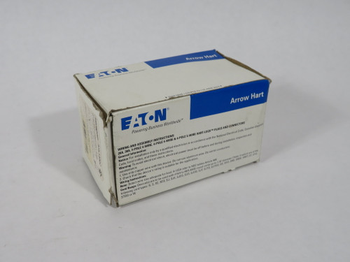 Eaton Arrow Hart AHL1530C Locking Connector 30A 250V 4W 3P L15-30R NEW