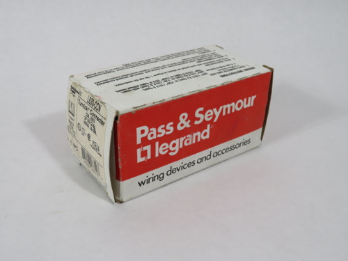 Pass & Seymour L630-CCN Locking Connector 30A 250V 3W 2P NEMA L6-30R NEW