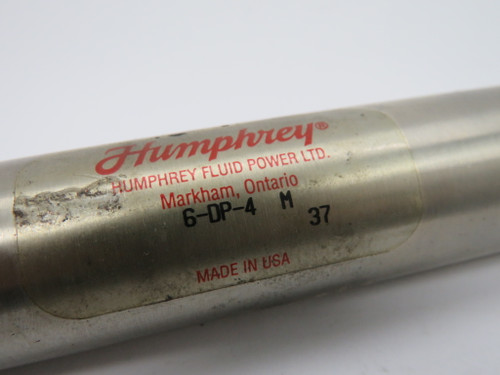 Humphrey 6-DP-4M Double-Acting Air Cylinder 1-1/16" Bore 4" Stroke USED