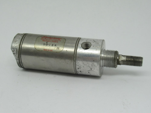Humphrey 5-D-1BM Double Acting Air Cylinder 1-1/2" Bore 1" Stroke 200PSIG USED