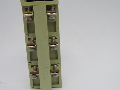 Generic Push Button Contact Block 3NO 3NC 10A 250VAC 7.5A 380VAC USED