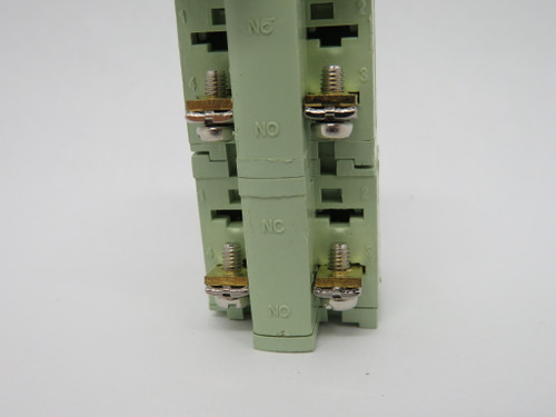 Generic Push Button Contact Block 4NO 10A 250VAC 7.5A 380VAC NOP