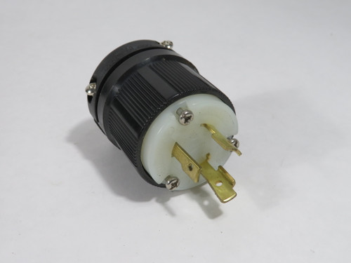 Cooper CWL620P Hart-Lock Plug 20A 250V 3-Wire 2-Pole NEMA L6-20P USED