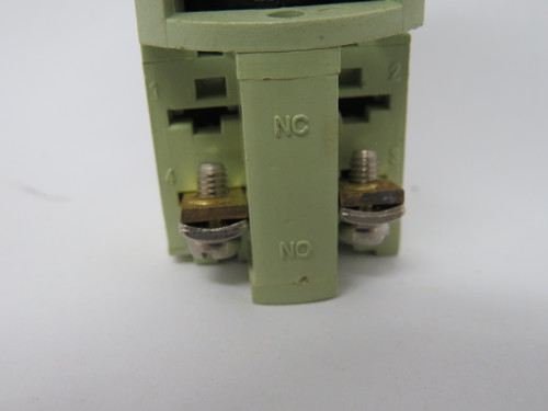 Generic 50mm Wide Base Momentary Mushroom Push Button Switch 2NO 10A 250VAC NOP