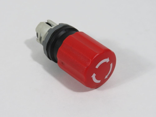 ABB MPET3-10R Non-Illuminated Twist-Release Operator 30mm Red USED