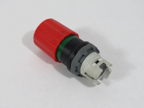 ABB MPET3-10R Non-Illuminated Twist-Release Operator 30mm Red USED