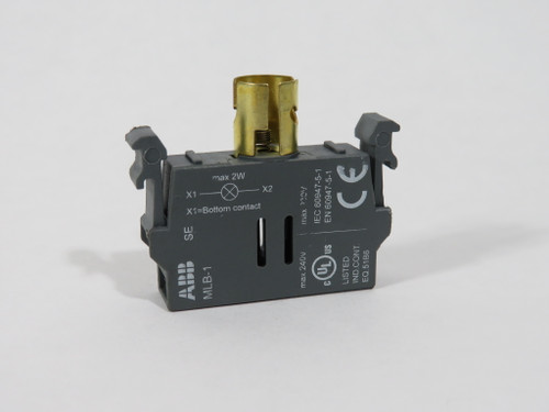 ABB MLB-1 Modular Lamp Block for Switch 230/240V 2W USED