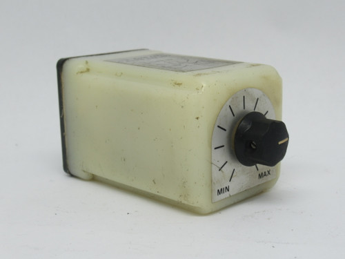 Agastat 9812B11F Time Delay Relay 6-180sec 120VAC 10A 60Hz 8-Pin USED