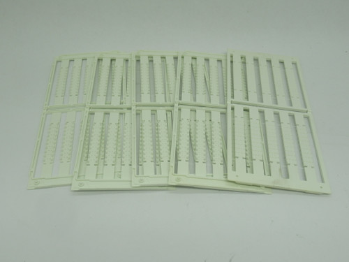 Allen-Bradley 1492-SM5X9 Ser.B Terminal Block Marker Card 5x9mm *5-Pack* NEW